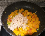 Foto del paso 3 de la receta: Macarrones con atún y calabaza