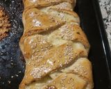 Foto del paso 5 de la receta: Trenzado de mozzarella y salame!