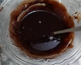 A picture of step 2 of Oreo mousse trifle.