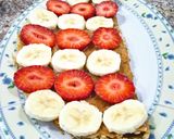 Une image de l'étape 4 de Crêpe 🥞 d'avoine au banane 🍌 et fraise 🍓.