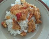 Foto langkah ke 3 dari resep Dadar telur crispy geprek.