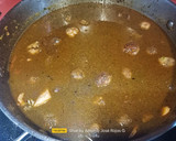 Foto del paso 6 de la receta: Albóndigas con sepia en su propia tinta 😋😋😋
