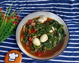 Foto langkah ke 5 dari resep Tumis kangkung saos tiram.
