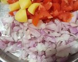 चना चाट (Chana chat) रेसिपी चरण 2 फोटो