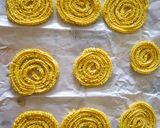 A picture of step 6 of Rice Murukku(chakli).