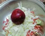 A picture of step 4 of Russian Salad.