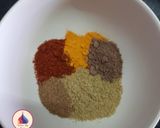 A picture of step 2 of Dry taro sabzi (Arbi k gutkhe).