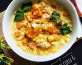 Foto langkah ke 8 dari resep Bubur Gurih Jagung -Labu Kuning (Creamy Corn & Pumpkin Porridge).