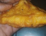 A picture of step 1 of Bread Pakora.