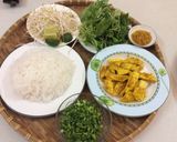 Hình bước làm 11 của món Bún nghệ phile cá lóc 