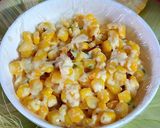 A picture of step 4 of CHEESY AMERICAN CORN 🌽.