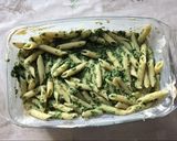 Spenótos-csirkés penne recept fázis 6 fotója