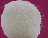 A picture of step 1 of Buttery tawa naan.