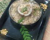 A picture of step 7 of Dessicated coconut rice.