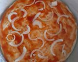 Foto langkah ke 4 dari resep Pizza Jagung Sosis.