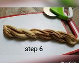 A picture of step 7 of Cinnamon sweet bread😋😋❤.