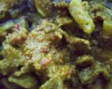Gambar langkah 7 resipi Daging Masak Sambal Lemak Daun Kesum.