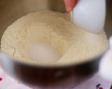 A picture of step 2 of Mini and Cute Cocoa Marble Bread | used two loaf pans.