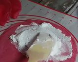 Gambar langkah 4 resipi Rose laici mille crepe cake.