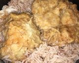 Foto langkah ke 3 dari resep Nasi Merah Ayam KFC ricecooker.
