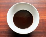 A picture of step 1 of Chocolate Syrup.
