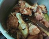 A picture of step 2 of Dhaba style lemon chili chicken.