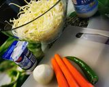Káposzta sali recept fázis 1 fotója