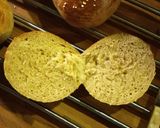 Teljes kiőrlésű hamburger zsemle recept fázis 6 fotója