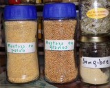 Foto del paso 4 de la receta: Cubos de papa a la mostaza con pollo y morrones asados (receta incluida)