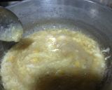 A picture of step 3 of Chicken corn soup.