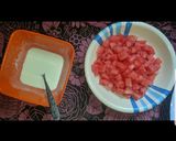 A picture of step 1 of Watermelon delight.