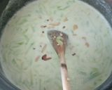 हैदराबादी लौकी की खीर विद मिनी रसगुल्ले रेसिपी चरण 7 फोटो
