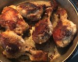Foto del paso 4 de la receta: Pollo crocante con papas al orégano