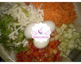 A picture of step 4 of Vegetable Salad🍲🍲.