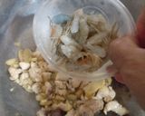 Foto langkah ke 4 dari resep Mun Tahu Ayam Udang.