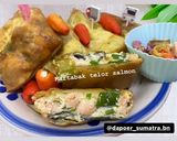 Foto langkah ke 6 dari resep Martabak Telur isi salmon.