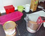 Foto del paso 1 de la receta Bizcocho potente de chocolate🍫 sin lactosa ni huevo ❌🍶🐣