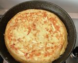 A picture of step 5 of Spanish Omelette.