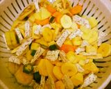 A picture of step 1 of Baby food recipe 😋.