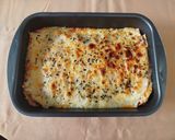 Foto del paso 12 de la receta: Lasaña de acelgas con lonchas de pavo y queso lista para gratinar y comer