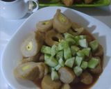 Foto langkah ke 9 dari resep Pempek Tanpa Ikan.