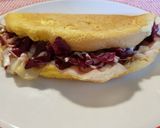 Foto del passaggio 5 della ricetta Omelette fluffy con pancetta