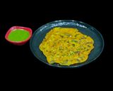 A picture of step 6 of Methi With Spring Onion Cheela.