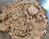 A picture of step 8 of Badam Ladoo.