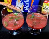 A picture of step 2 of Watermelon Cooler.
