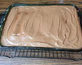 A picture of step 8 of Coke cake.