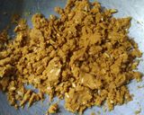 A picture of step 4 of Besan Ladoo.
