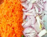 A picture of step 2 of Carrot Rice.