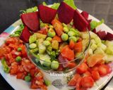 A picture of step 11 of Winter Special-Desi Salad Bowl.