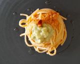 Foto del paso 8 de la receta: Espaguetis a la boloñesa picante de pollo con guacamole